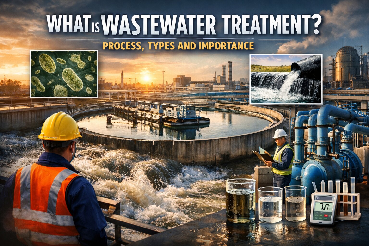 What is Wastewater Treatment? Process, Types and Importance
